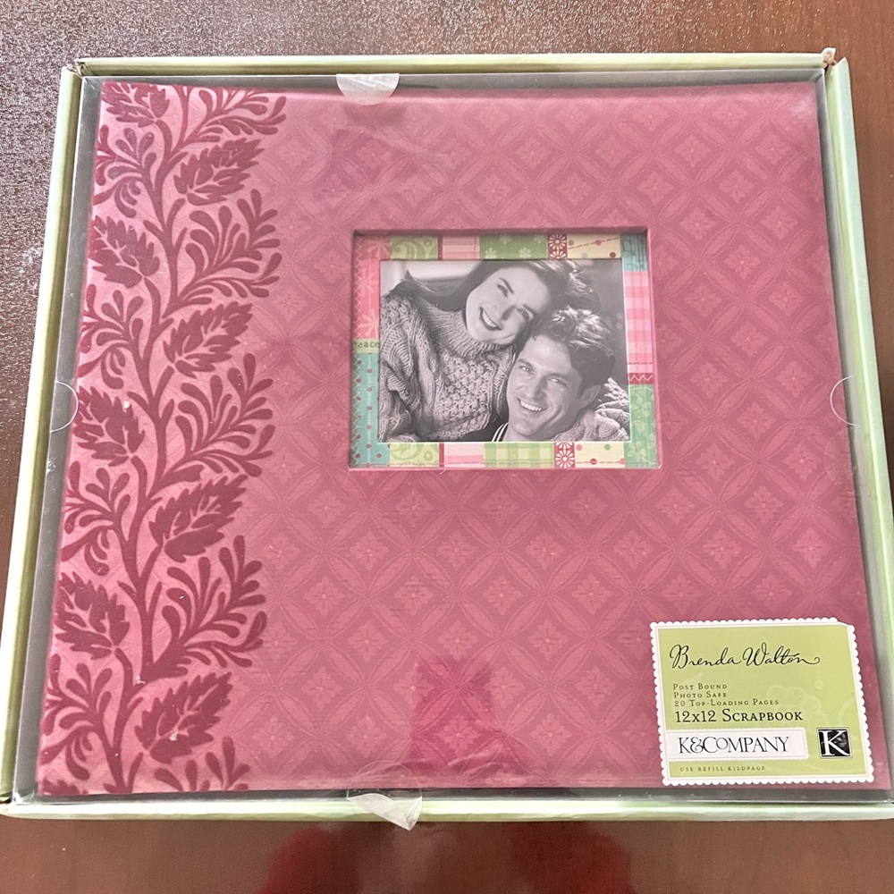 K&Company Brenda Walton Scrapbook Album